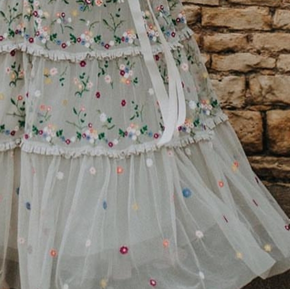 BHLDN Needle & Thread Gown size US 8 $781 - Picture 11 of 16